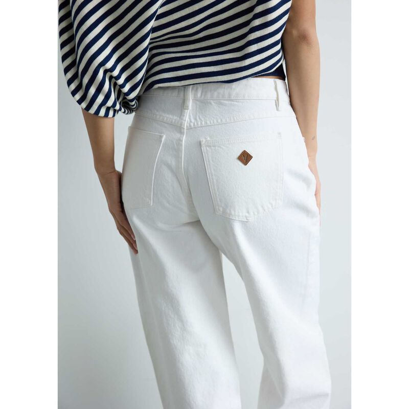 Abrand 95 Baggy White Rcy Jeans image number 1